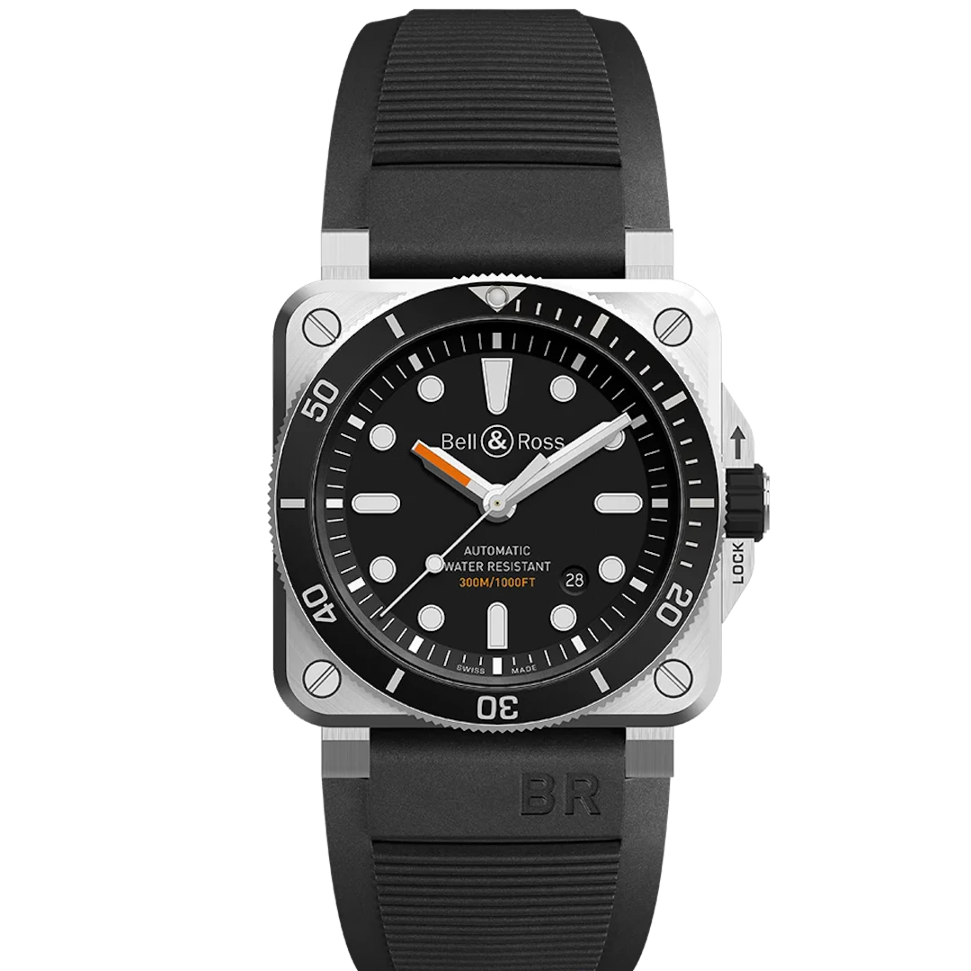Bell & Ross BR 03-92 Dive BR0392-D-BL-ST Men's Watch