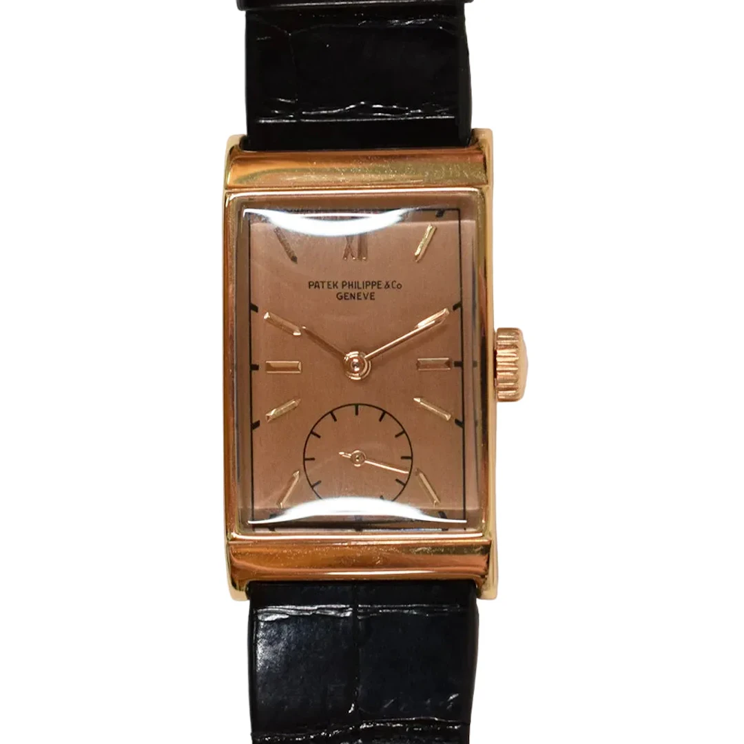 Patek Philippe Vintage Art Deco 1442R Rose Gold Watch