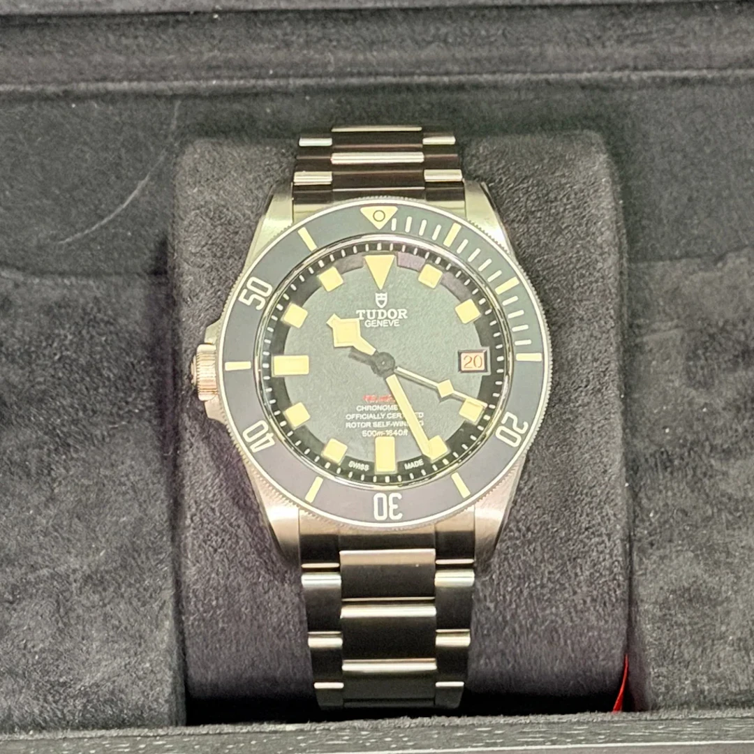 Tudor Pelagos Titanium Left-Handed 25610TNL Men's Watch