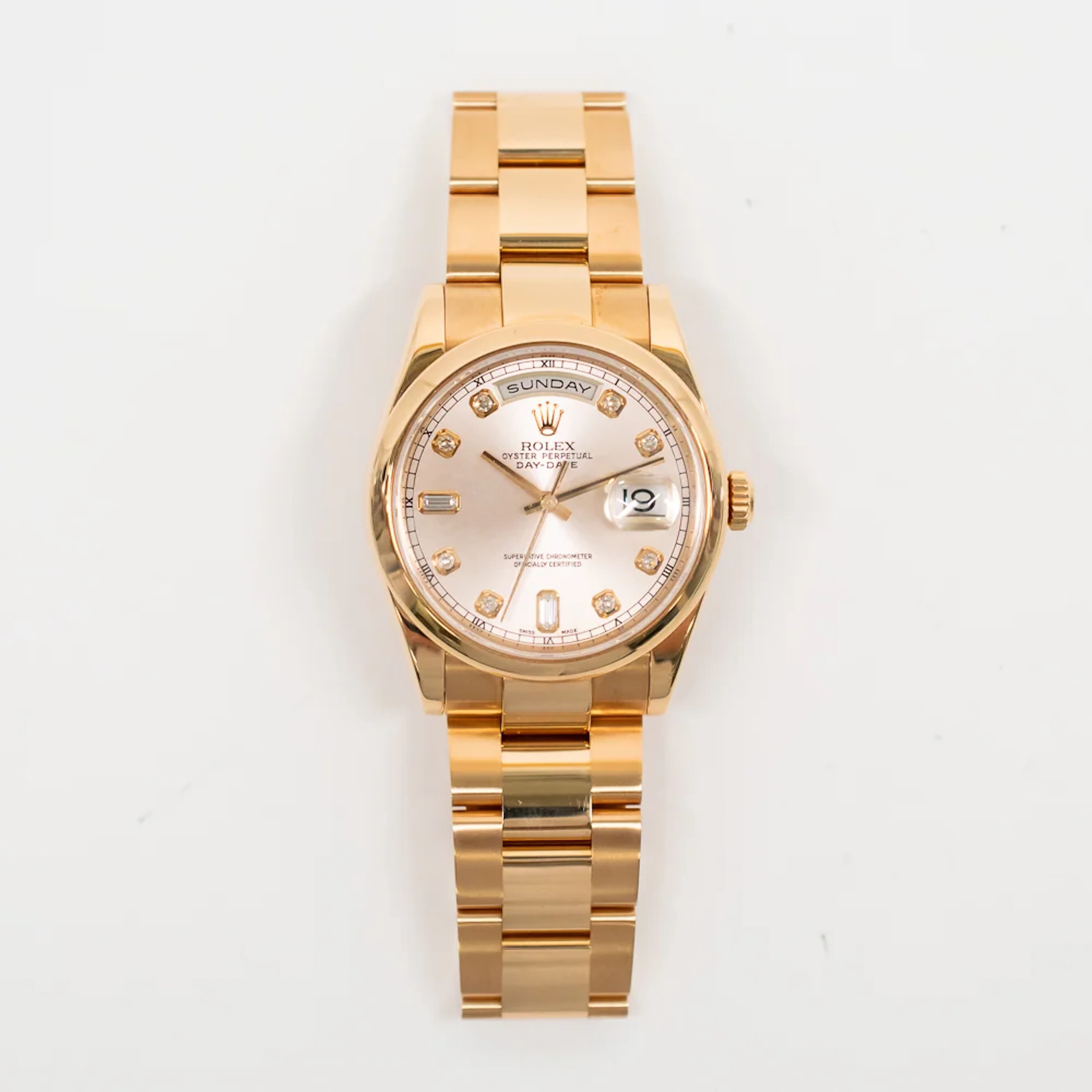 Rolex President Men's Day Date 118205