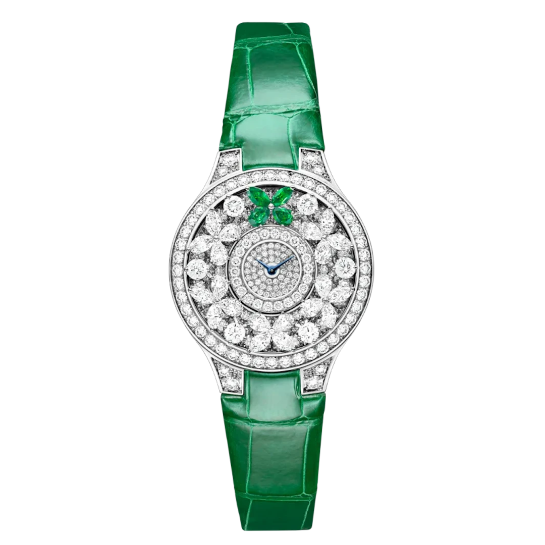 Graff Butterfly Ladies White Gold and Emeralds BF32WGD1BE