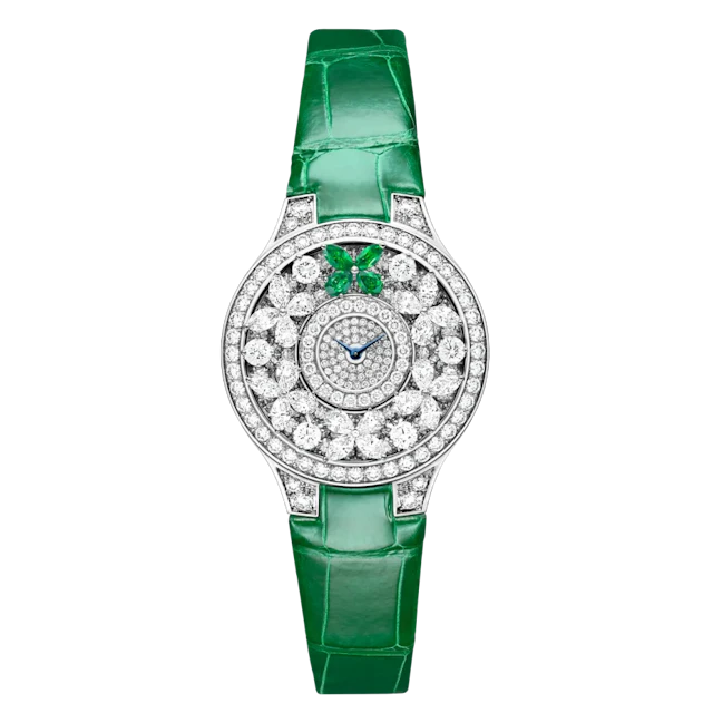 Graff Butterfly Ladies White Gold and Emeralds BF32WGD1BE