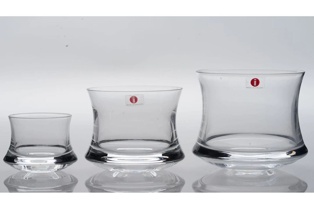 24 kpl, TAPIO WIRKKALA, IITTALA, "Romantica" juomalaseja