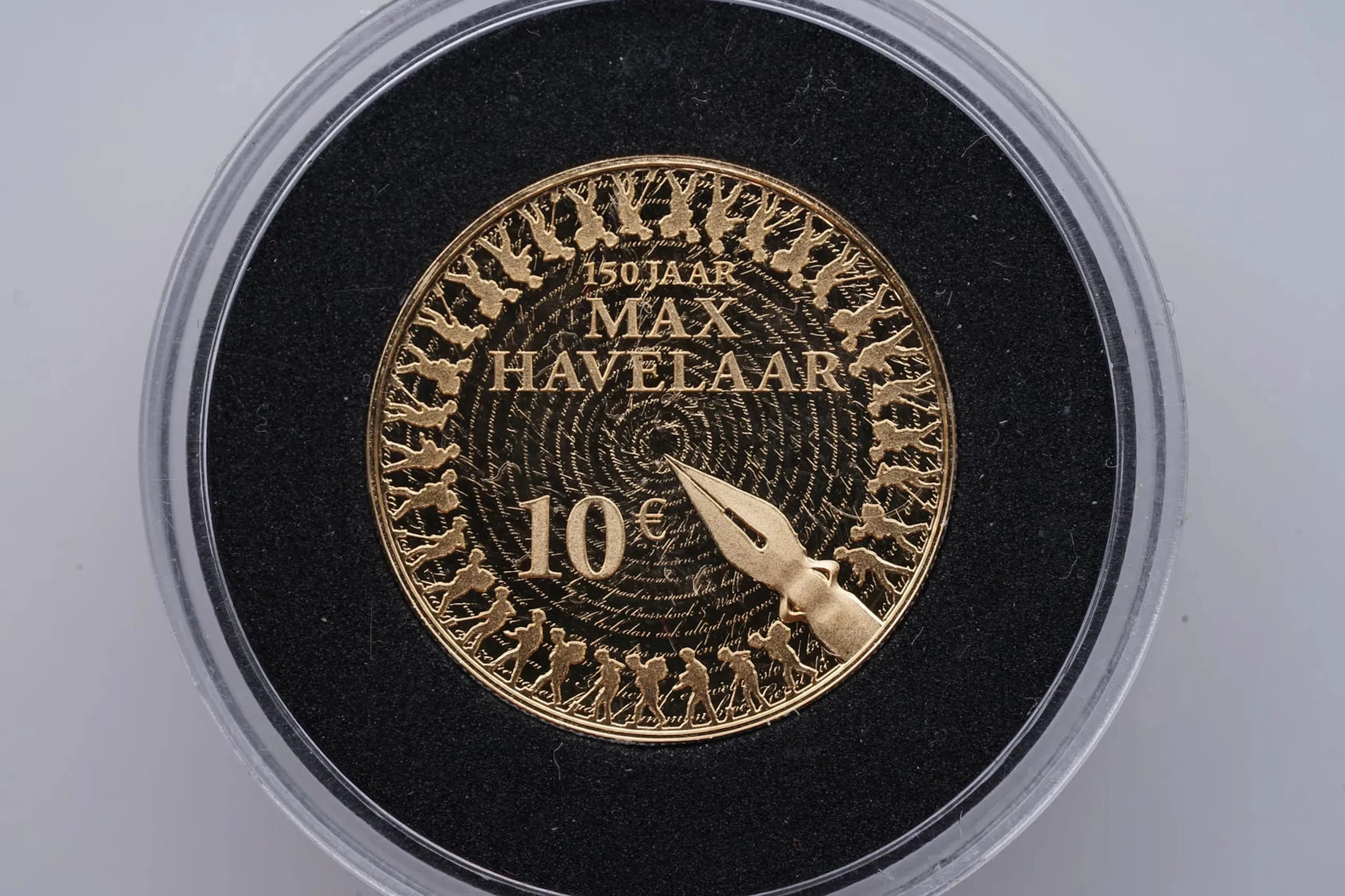 BEATRIX, MAX 150th Anniversery MAX HAVELAAR, 2010, 10€ kultakolikko