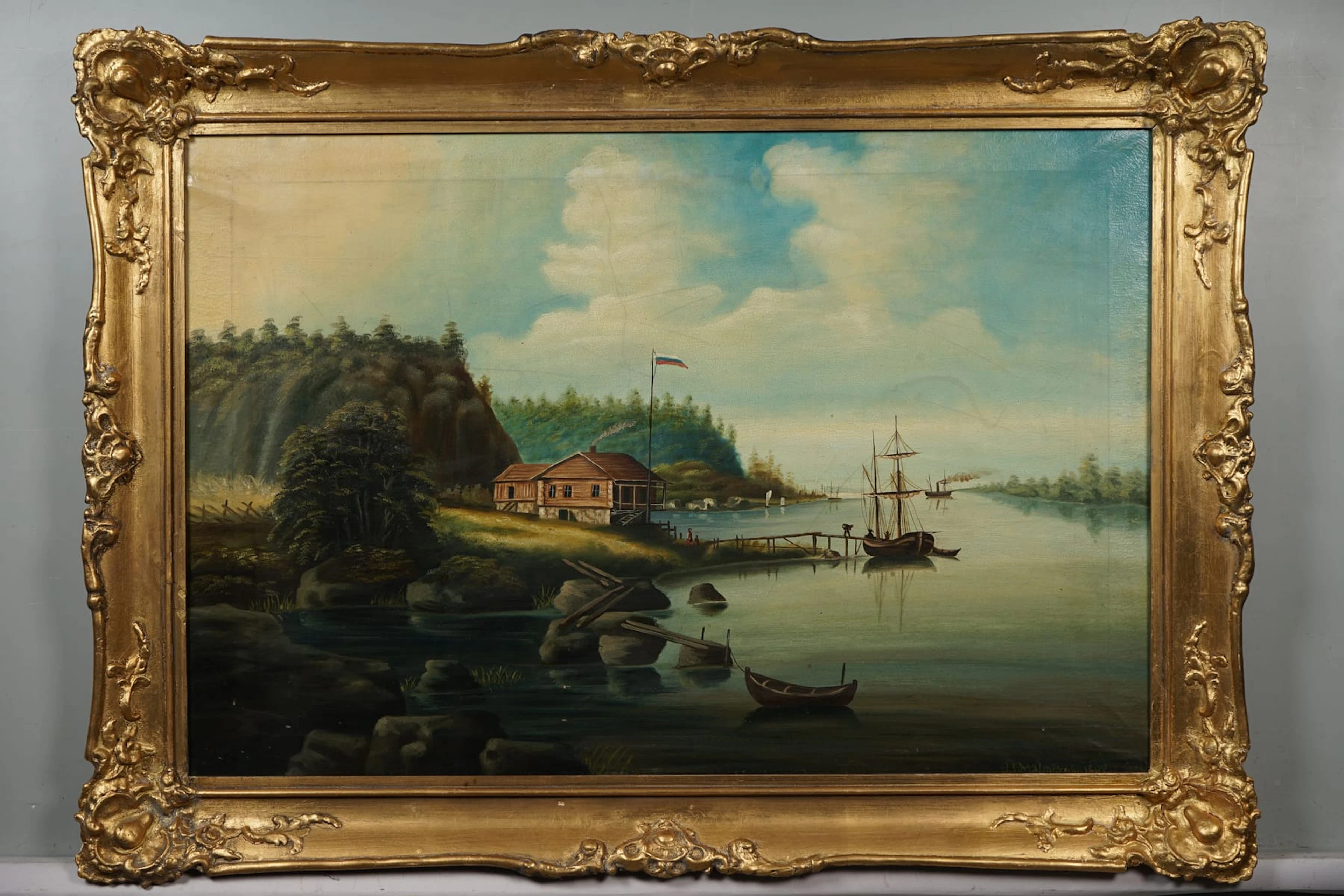 J. F. MALMGREN, signeerattu 1881