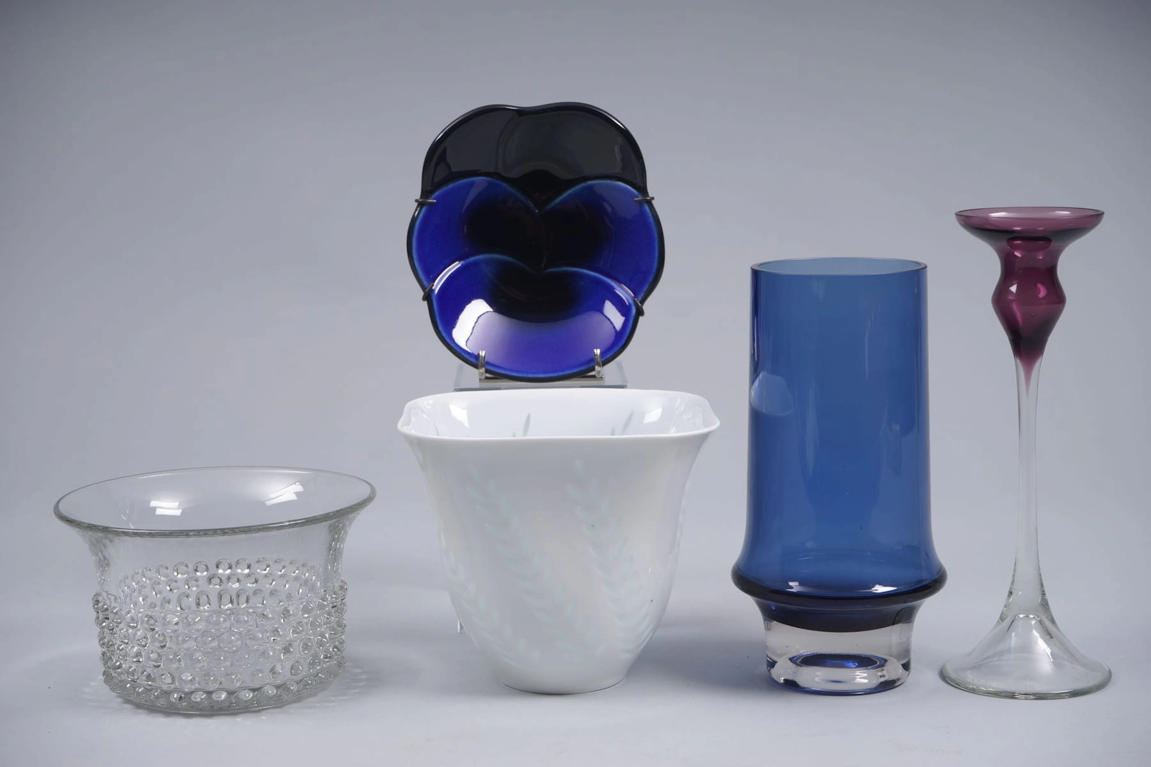 5 kpl, ARABIA, IITTALA, NUUTAJÄRVI, KUMELA