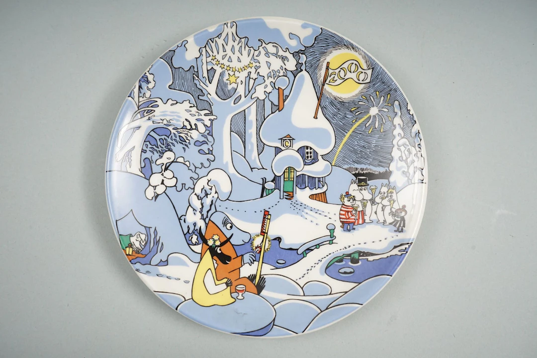 ARABIA, Muumi-seinälautanen, "Millenium" (1999-2000)