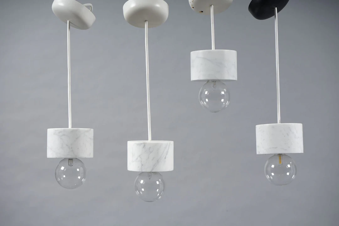 4 kpl &TRADITION, kattovalaisimia, "Marble light"