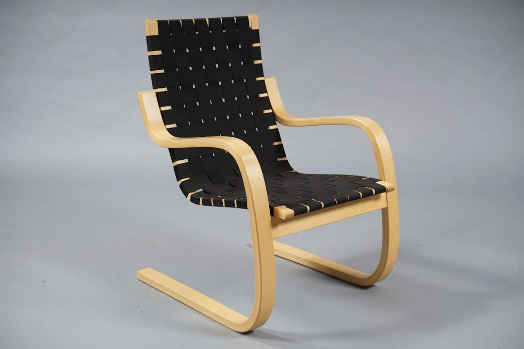 ALVAR AALTO, ARTEK, nojatuoli, malli 406