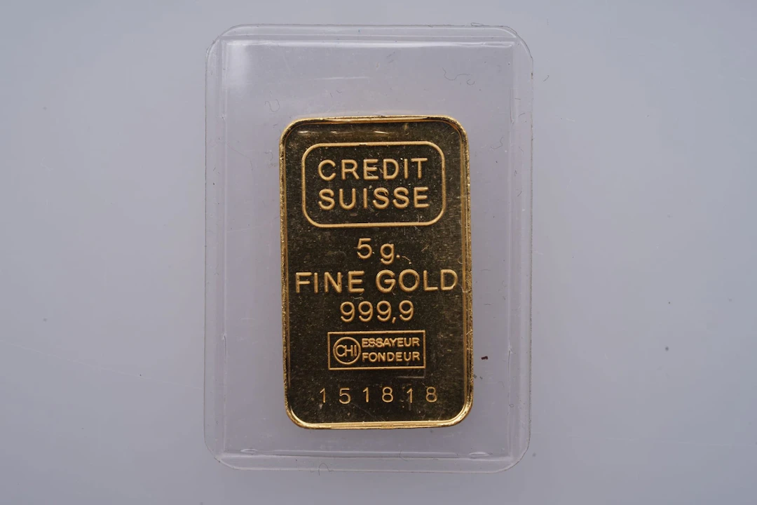 CREDIT SUISSE 5 g Fine Gold 999,9