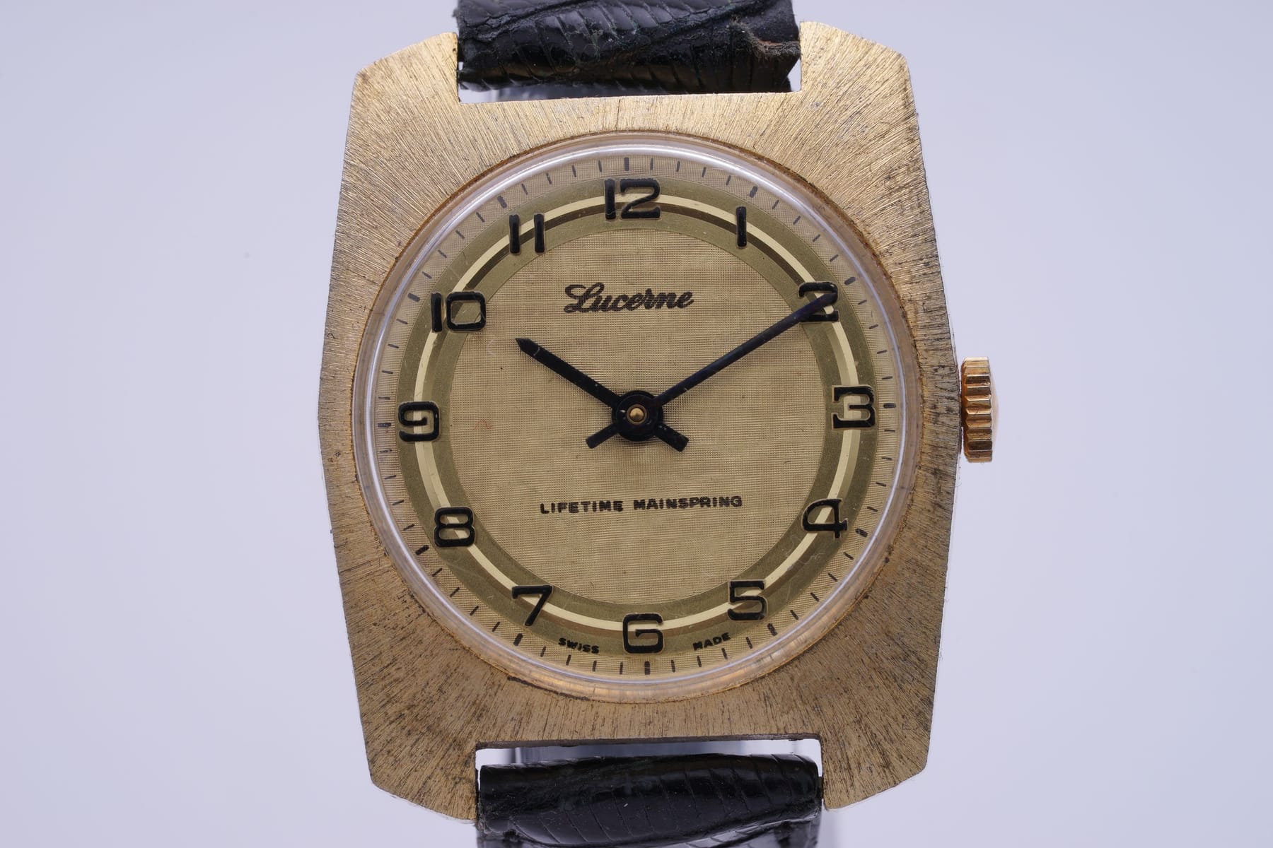 ! LUCERNE LIFETIME MAINSPRING, rannekello