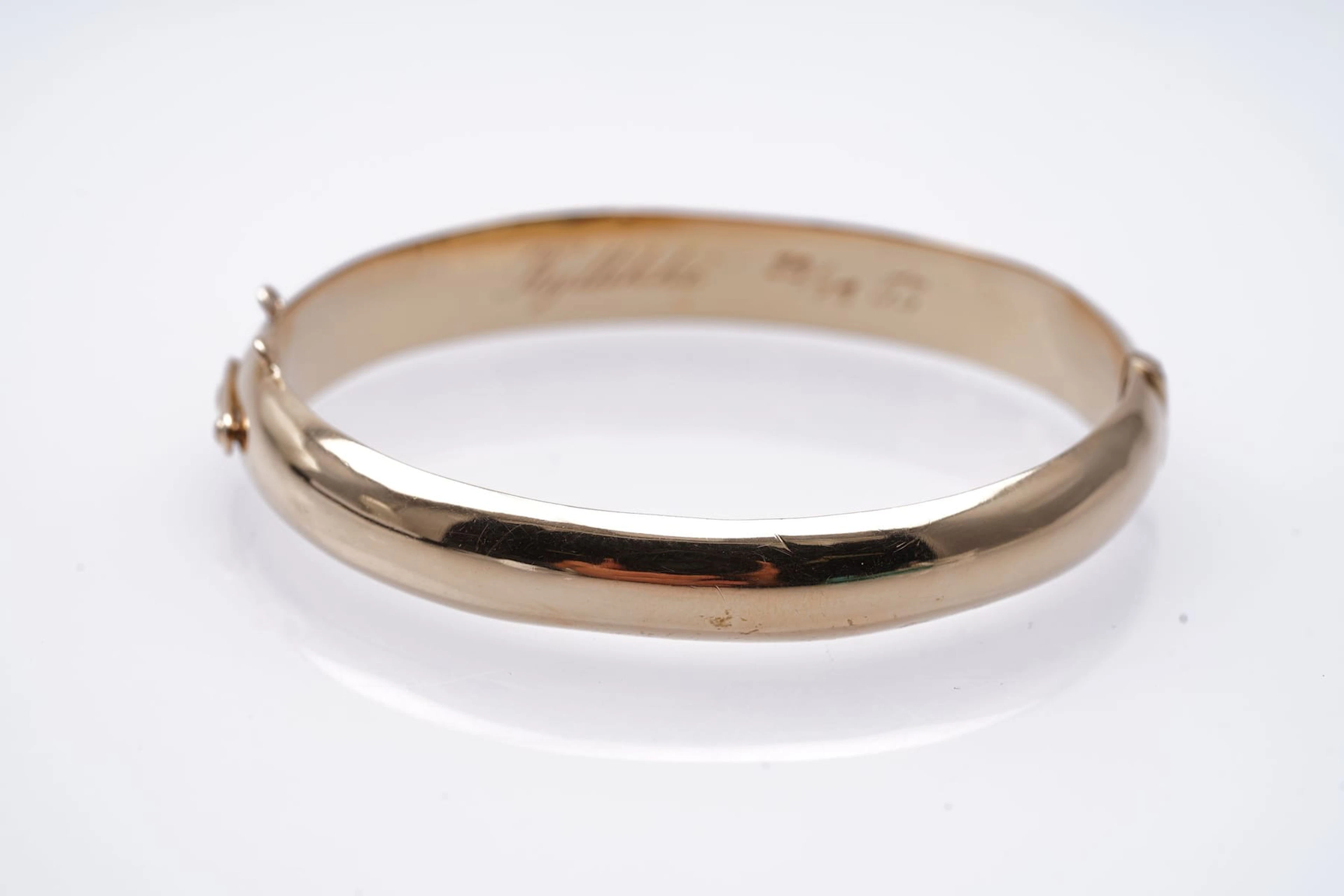 Rannerengas, kultaa 14 k