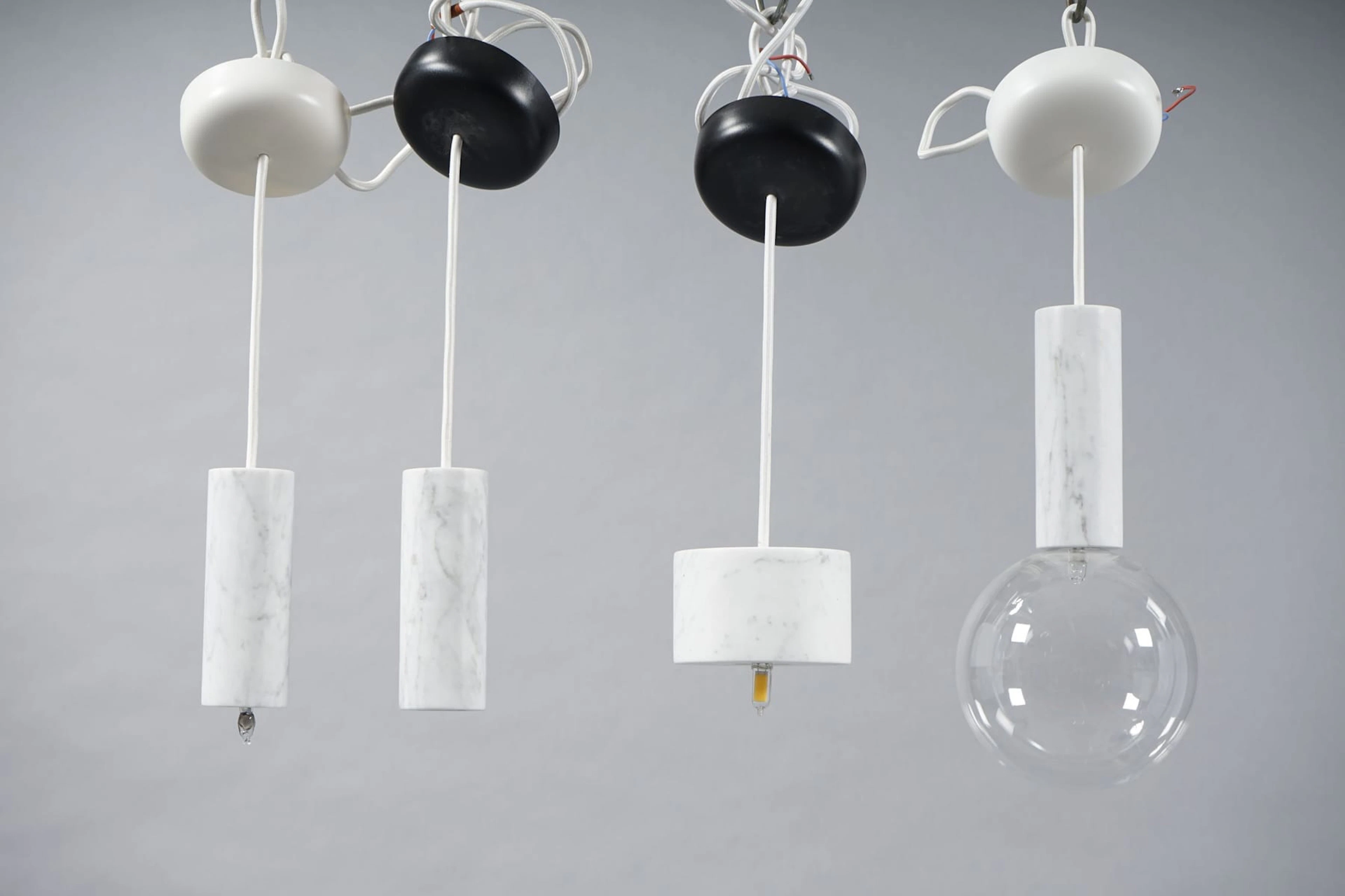 4 kpl &TRADITION, kattovalaisimia, "Marble light"