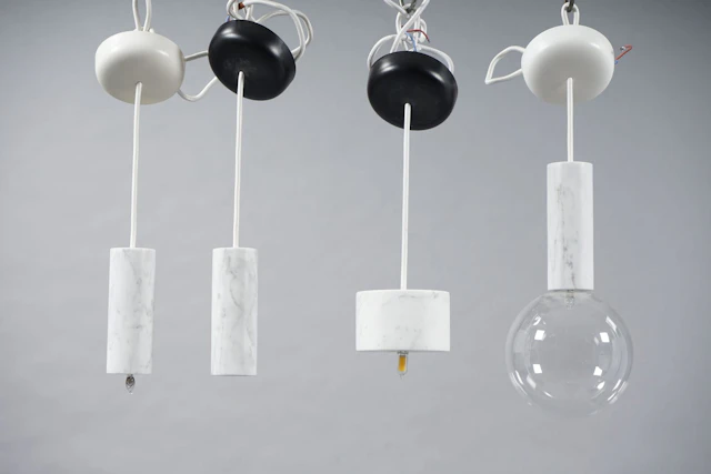 !4 kpl &TRADITION, kattovalaisimia, "Marble light"