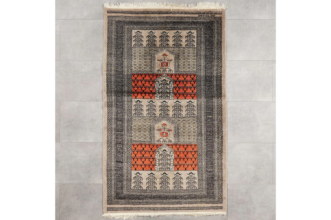 Käsinsolmittu matto, 158 x 96 cm, Pakistan