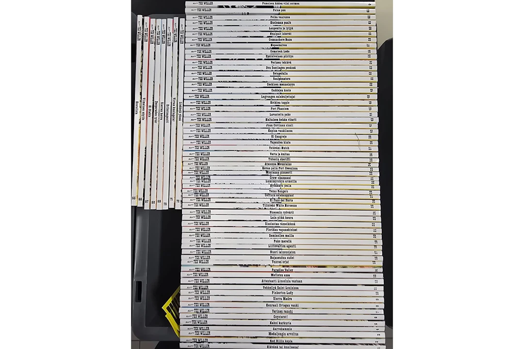 1 ltk NUORI TEX WILLER nrot 1-41, nrot 43-46 ja nrot 48-72