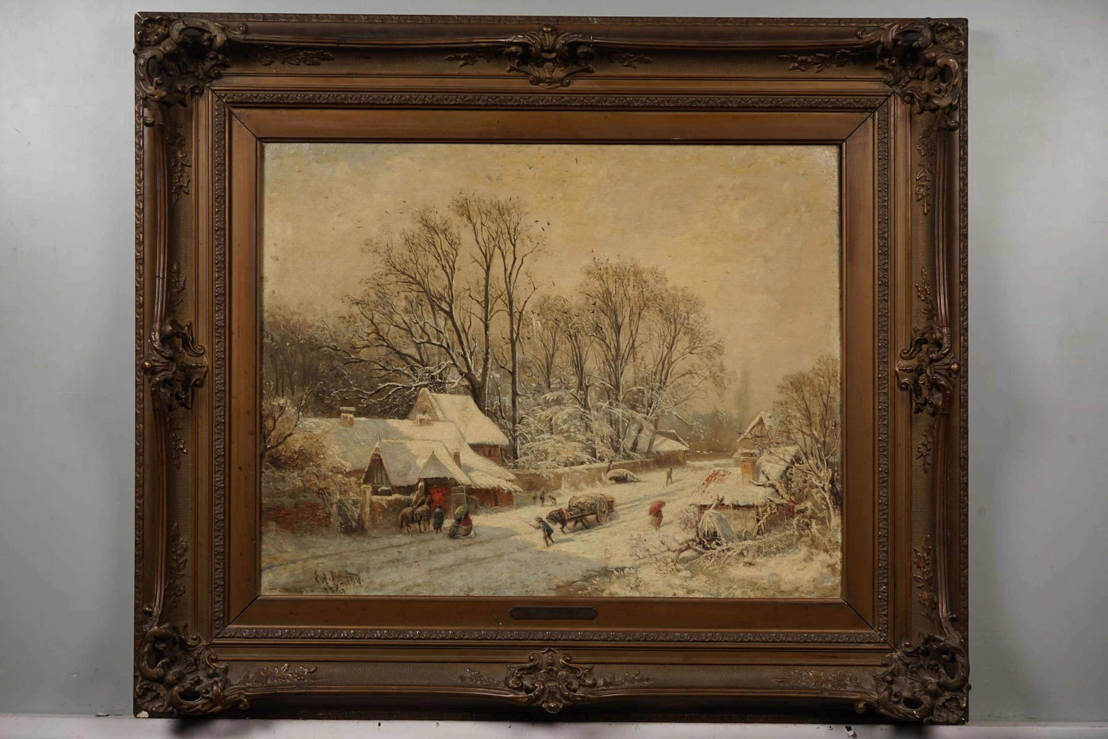 Edouard A. IRELAND (1830-1896), signeerattu 1860