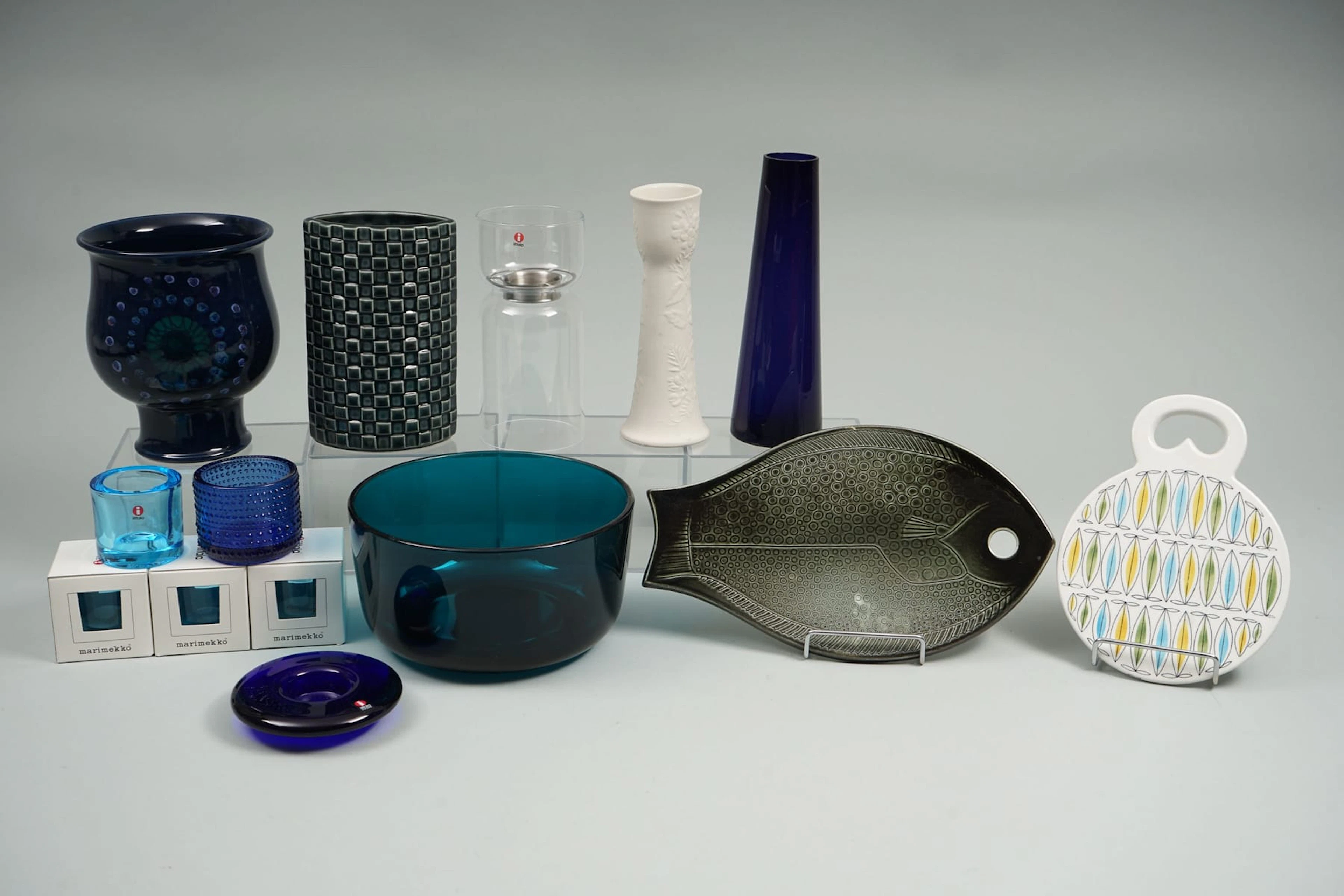 14 kpl, ARABIA, IITTALA, NUUTAJÄRVI
