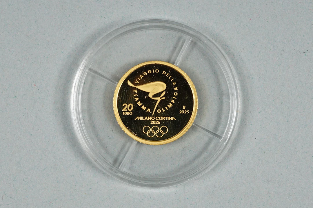 !20€ MILANO CORTINA 2024, kultakolikko