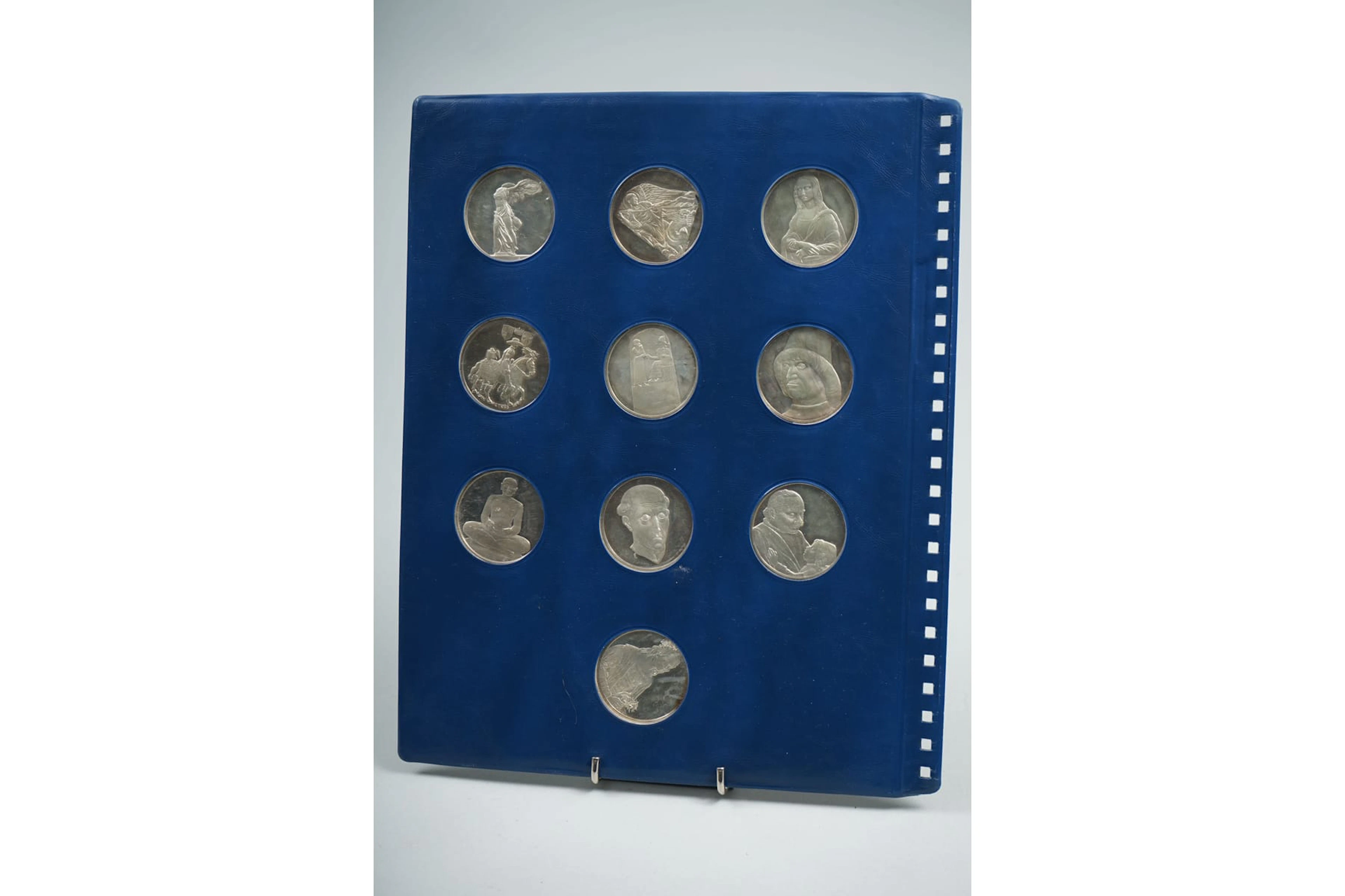 10 kpl Les Trésors Du Louvre by Franklin Mint, hopeamitalia