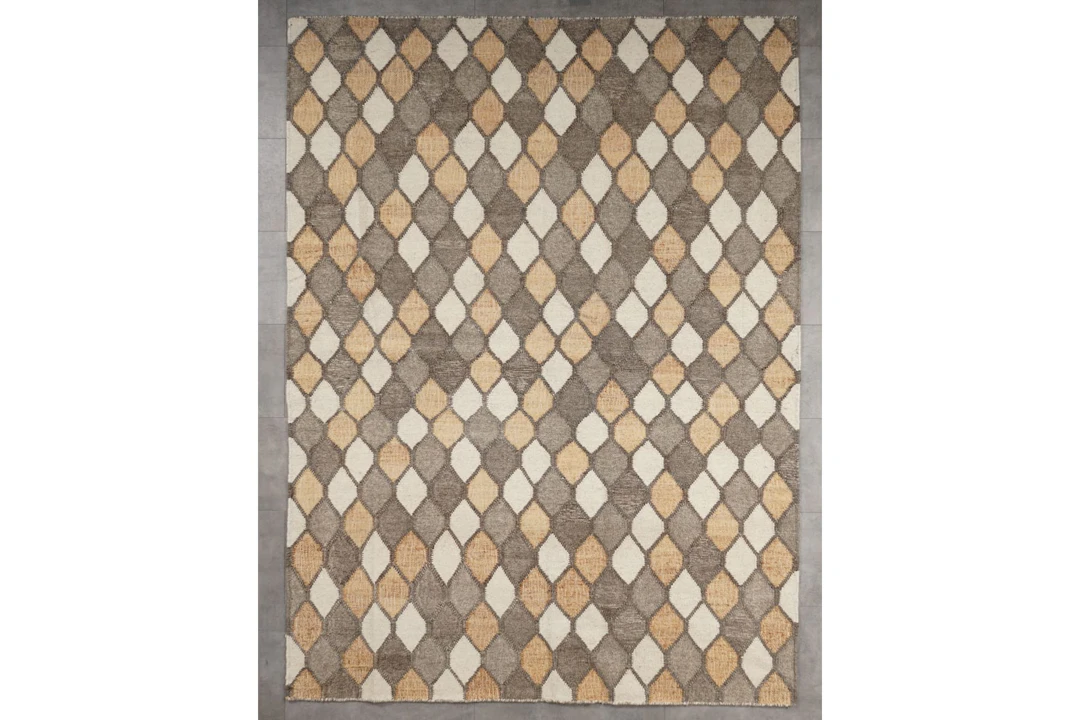 Kudottu matto, 240 x 170 cm, Intia juuttikelim