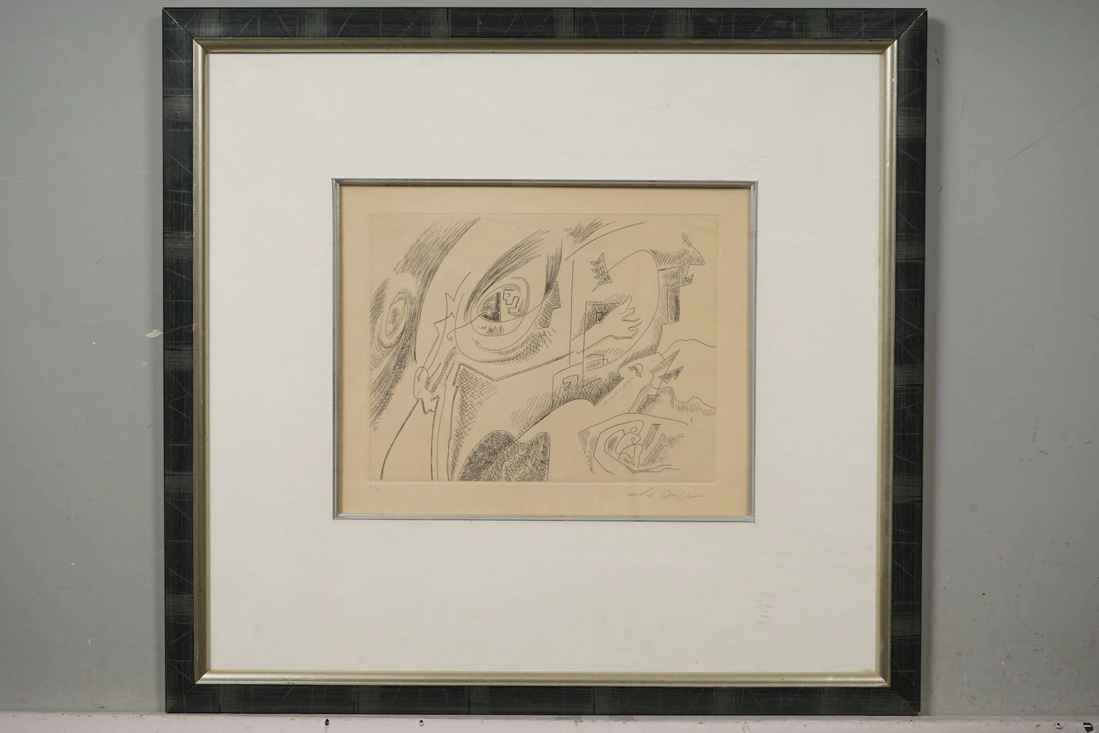* ANDRE MASSON, signeerattu