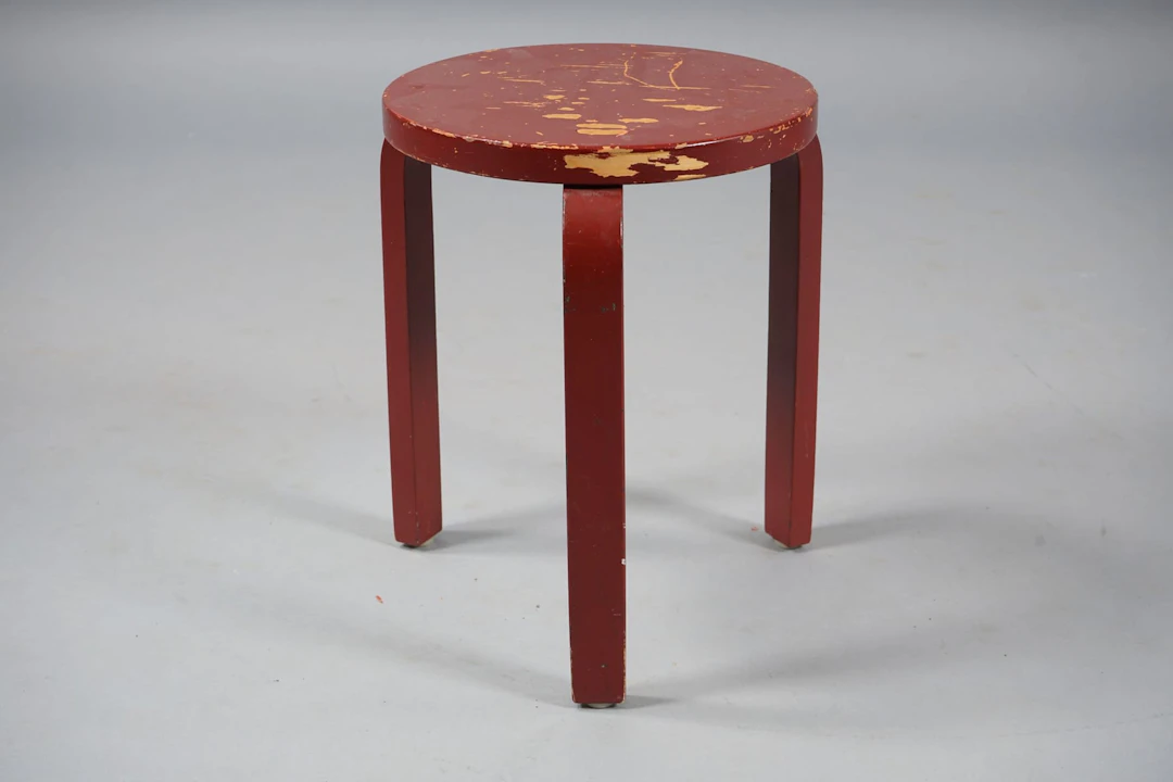 ALVAR AALTO, ARTEK, jakkara, malli 60