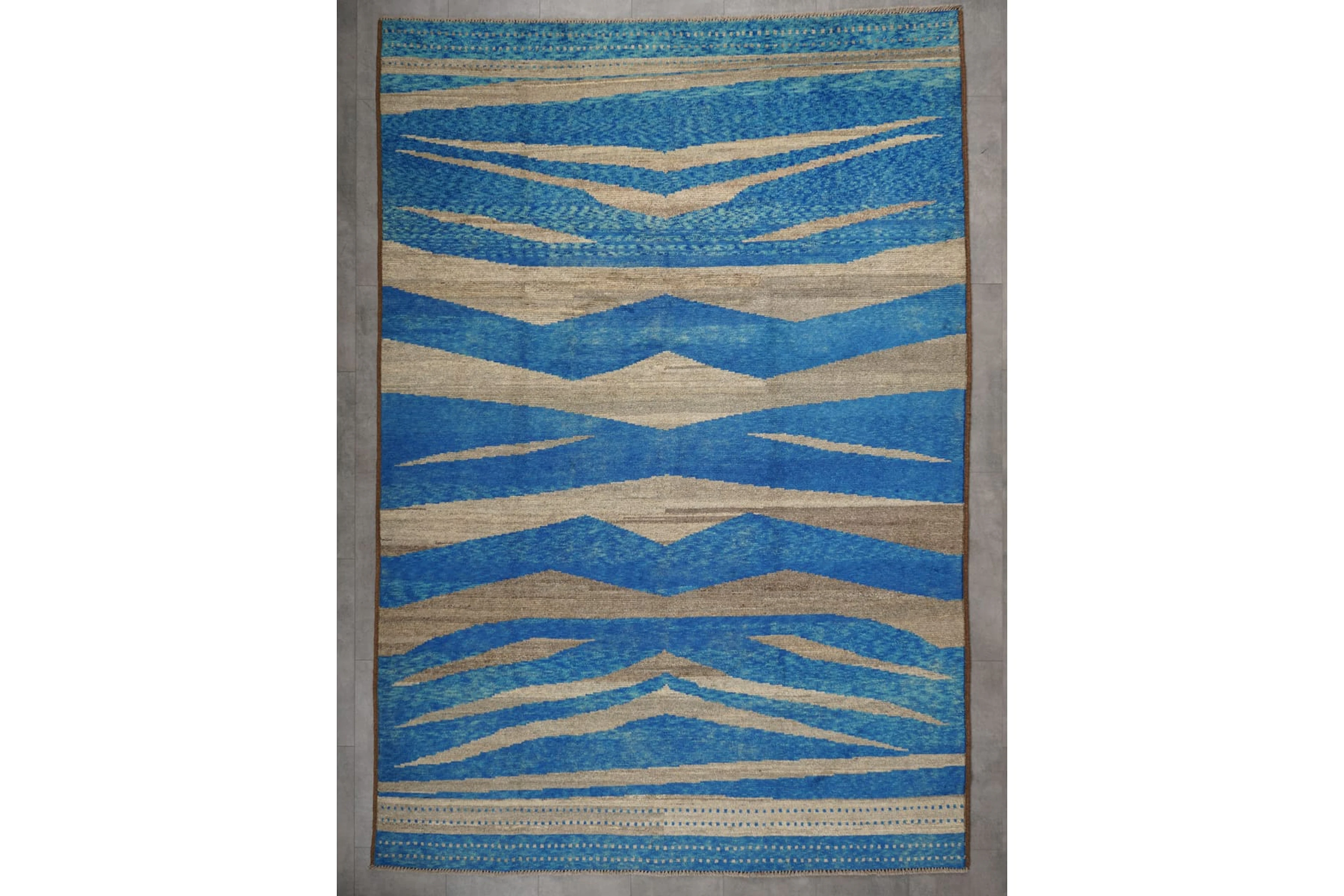 Käsinsolmittu matto, 294 x 202 cm, Abshari