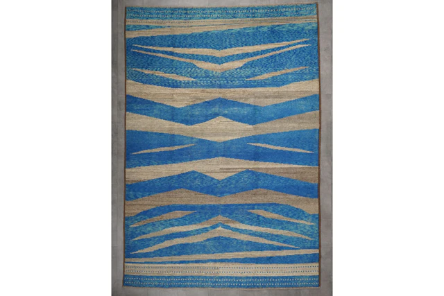 Käsinsolmittu matto, 294 x 202 cm, Abshari