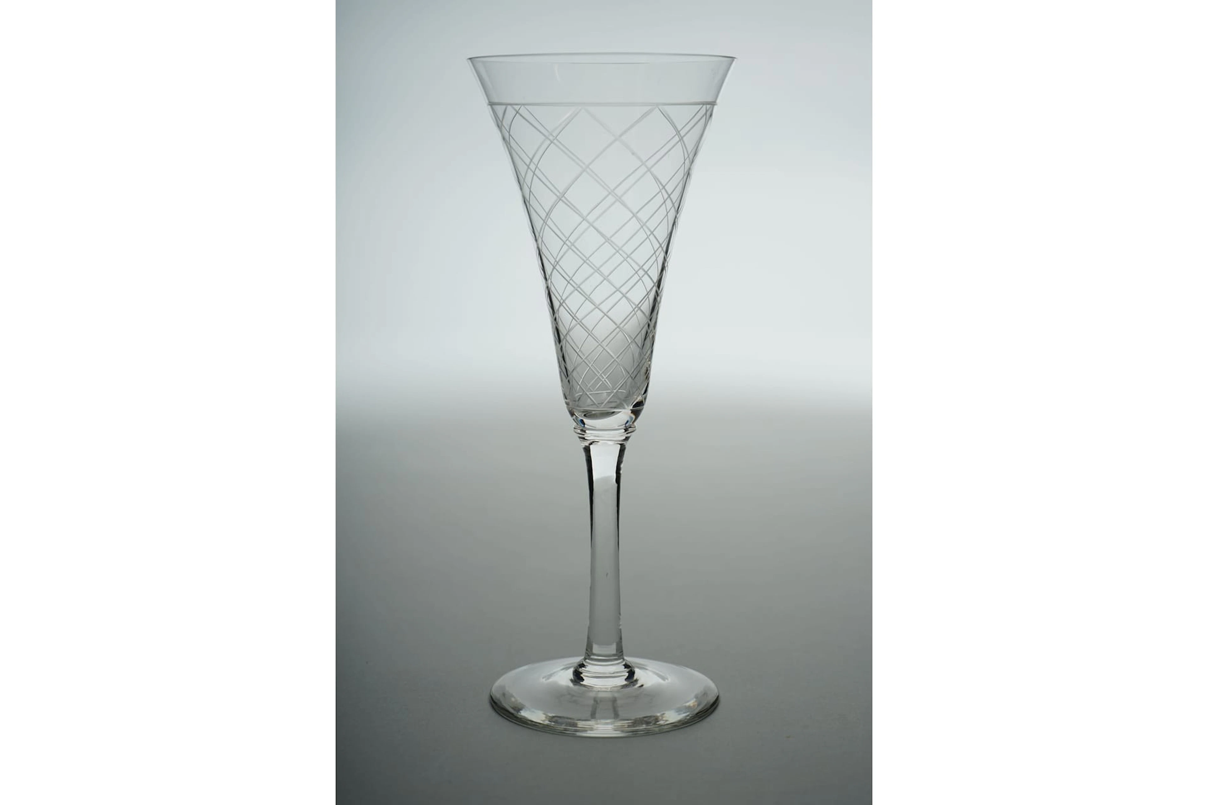 11 kpl ERKKI VESANTO, IITTALA, samppanjalaseja, kristallia