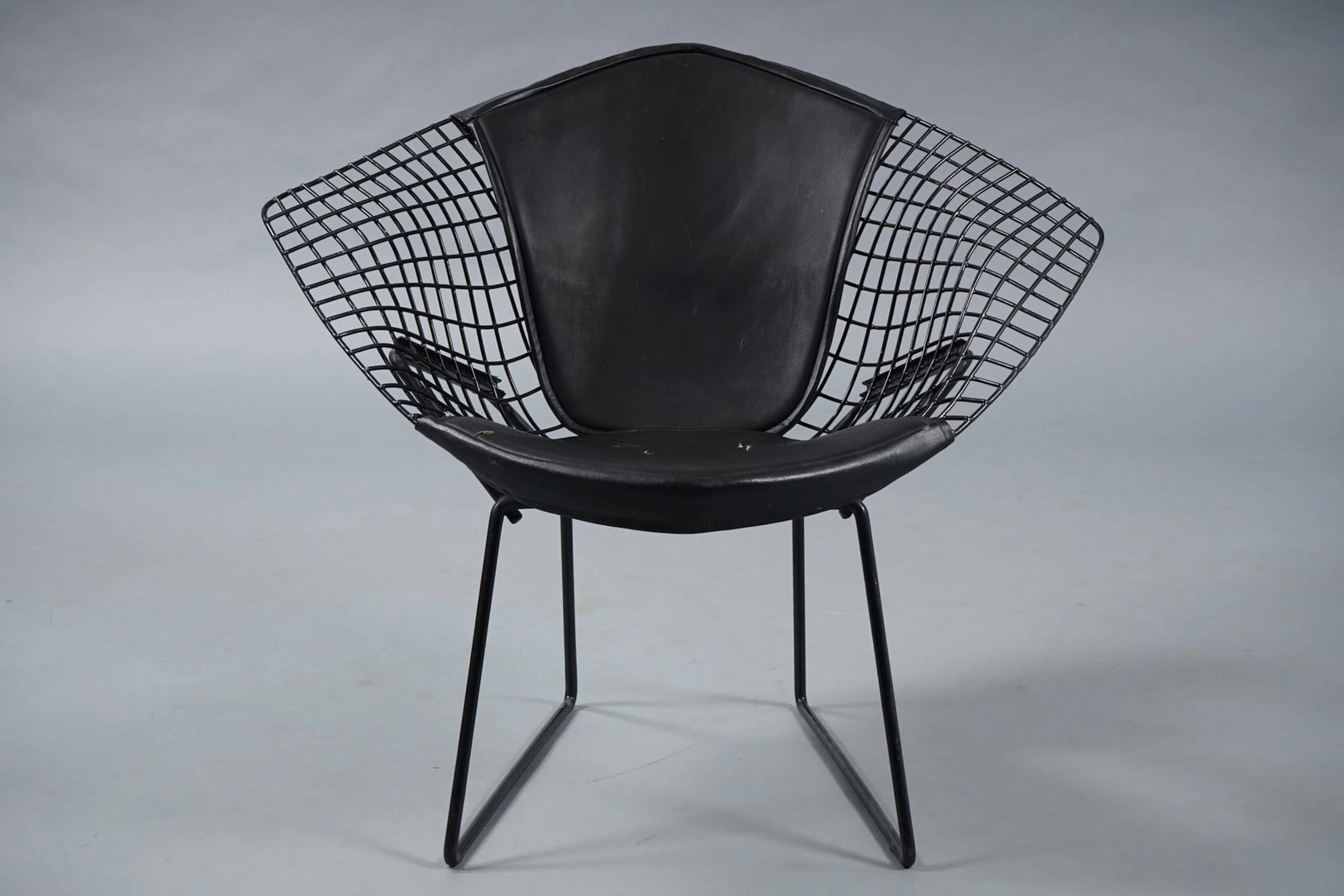 HARRY BERTOIA, nojatuoli, valmistettu Billnäs tehtaalla