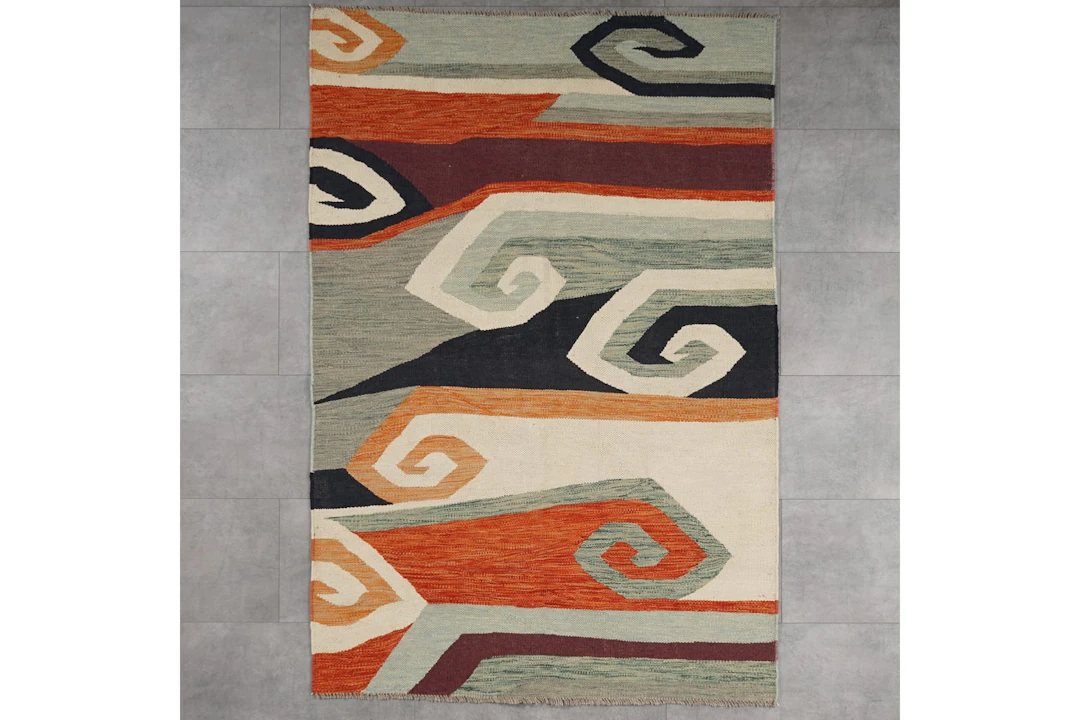 Kudottu matto, 176 x 121 cm, Kelim