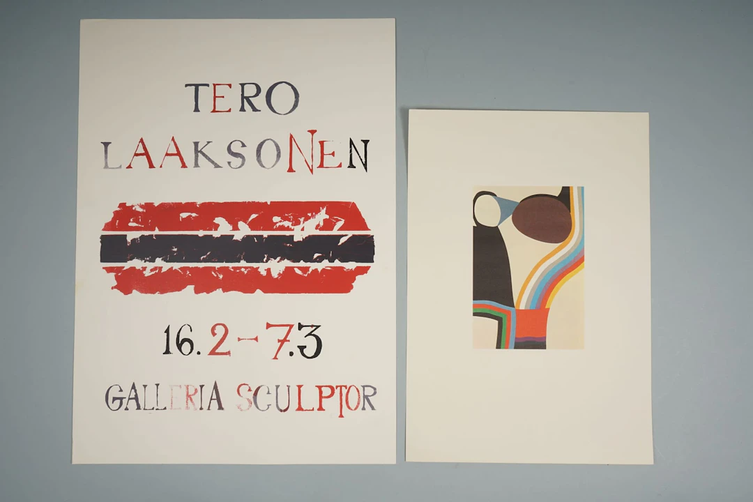 ALVAR AALTO ja Galleria juliste