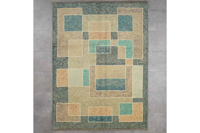 Käsinsolmittu matto, 197 x 148 cm, Abshari