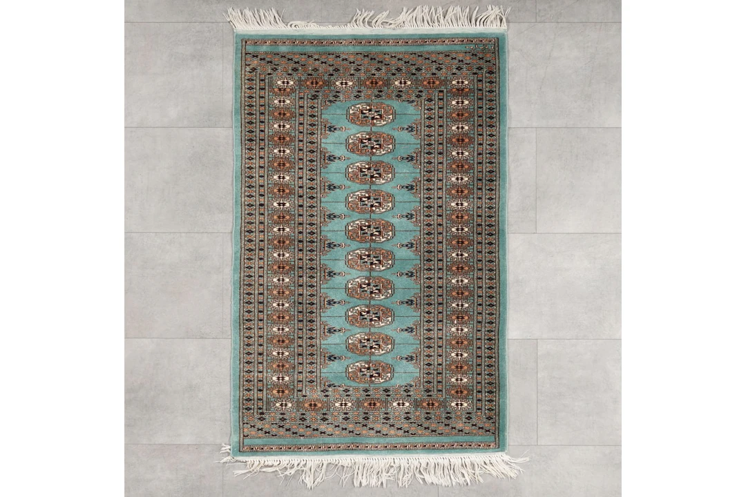 Käsinsolmittu matto, 130 x 83 cm, Pakistan