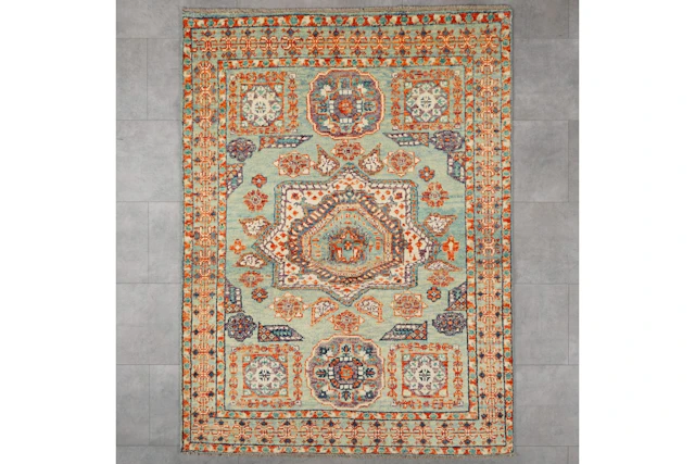 Käsinsolmittu matto, 173 x 129 cm, Abshari