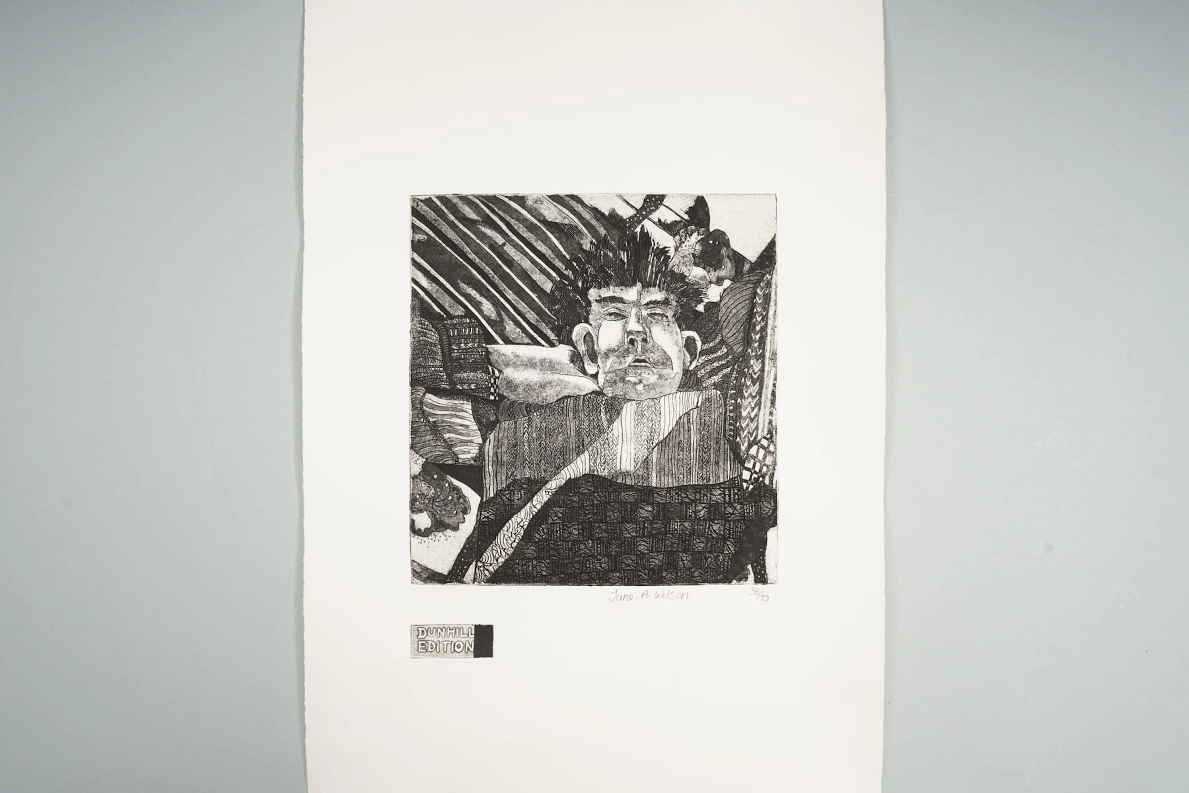 !!* JANE. A. WILSON, signeerattu, vedos 38/70, Dunhil Edition