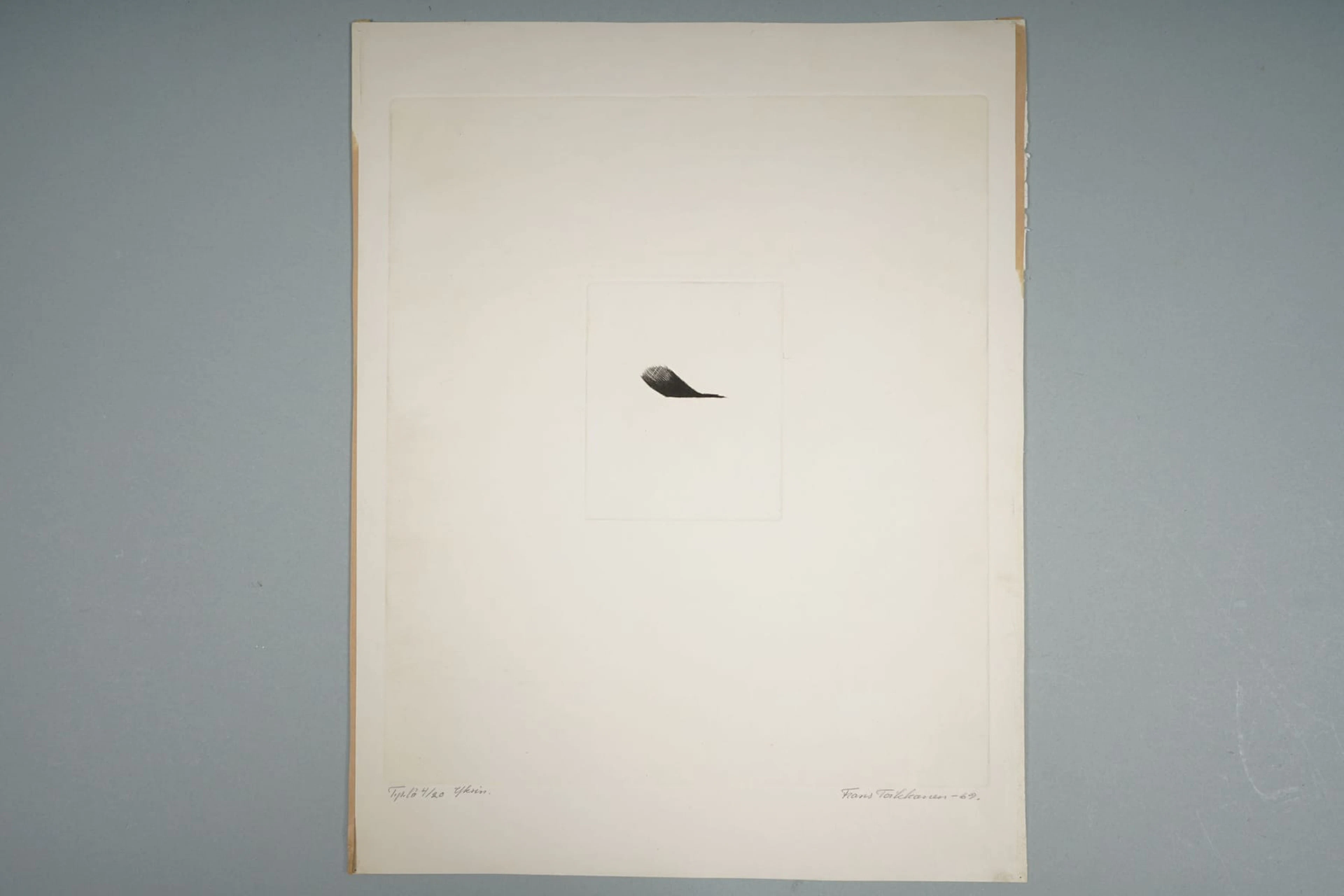 * FRANS TOIKKANEN, signeerattu -69