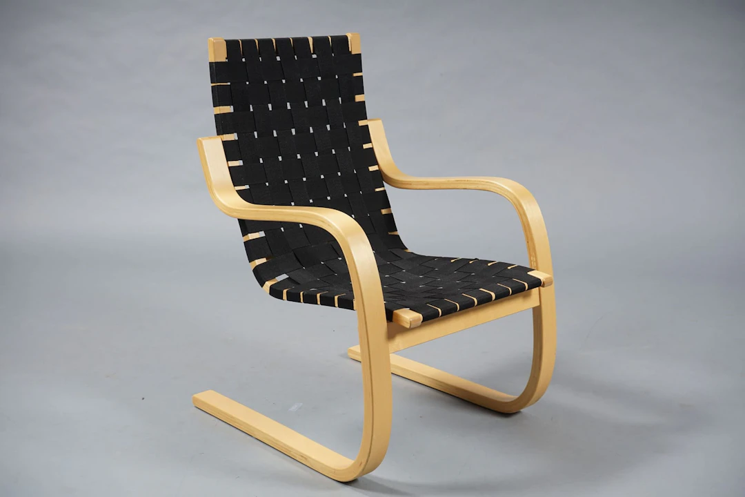 ALVAR AALTO, ARTEK, nojatuoli, malli 406