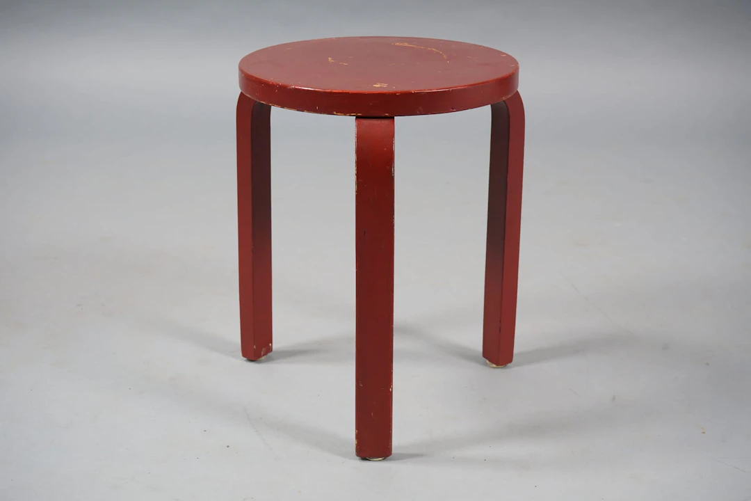 ALVAR AALTO, ARTEK, jakkara, malli 60