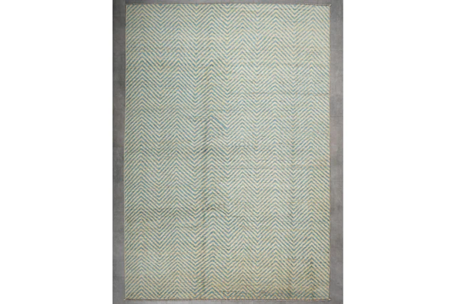 Käsinsolmittu matto, 294 x 204 cm, Abshari