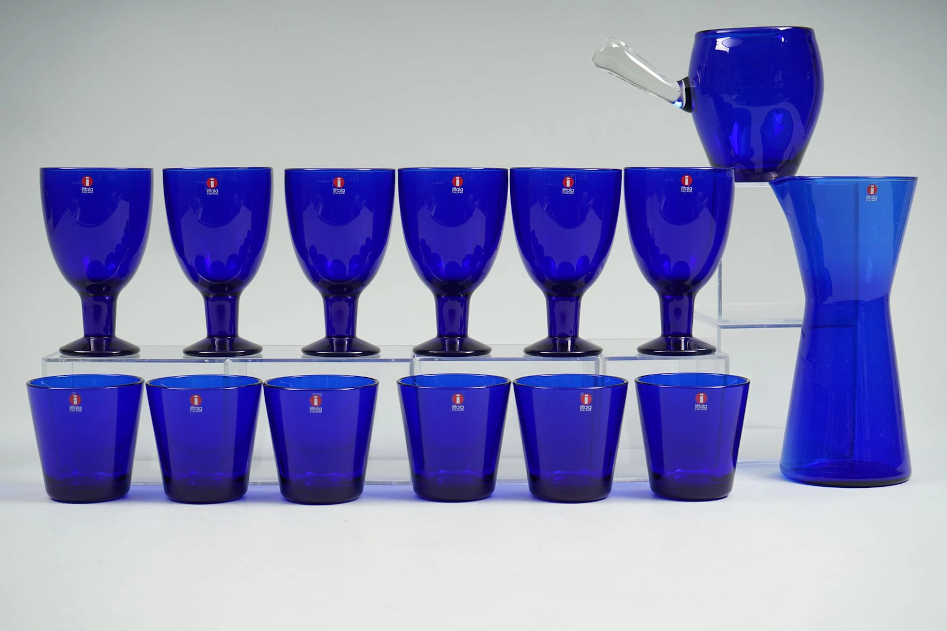 14 kpl lasia, IITTALA ja KUMELA