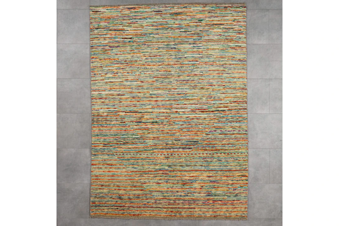 Käsinsolmittu matto, 194 x 142 cm, Abshari
