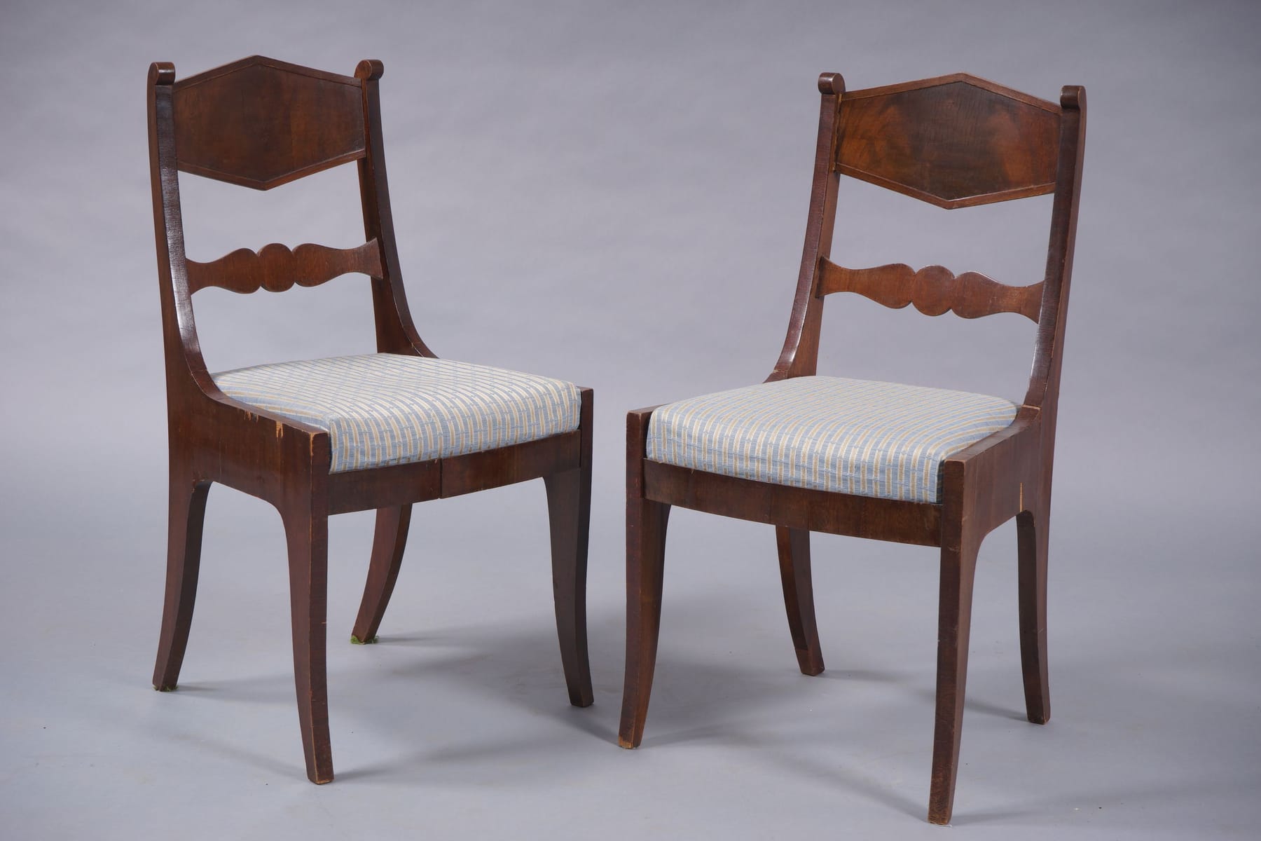 Tuoleja pari, biedermeier