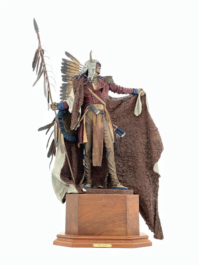 DAVE MCGARY "BEAR TRACKS" BRONZE SCULPTURE