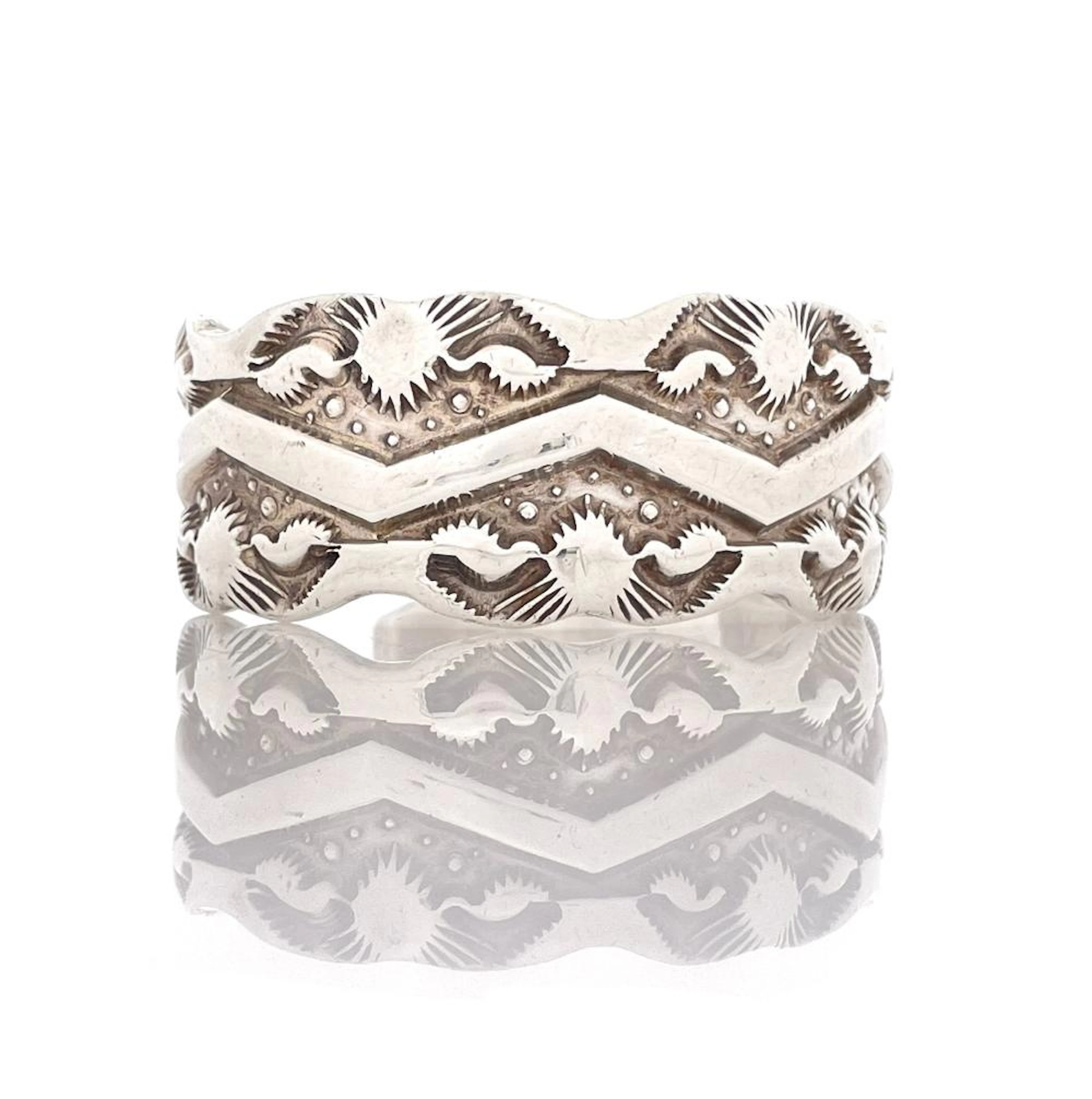 MARC ANTIA APACHE STERLING SILVER CUFF