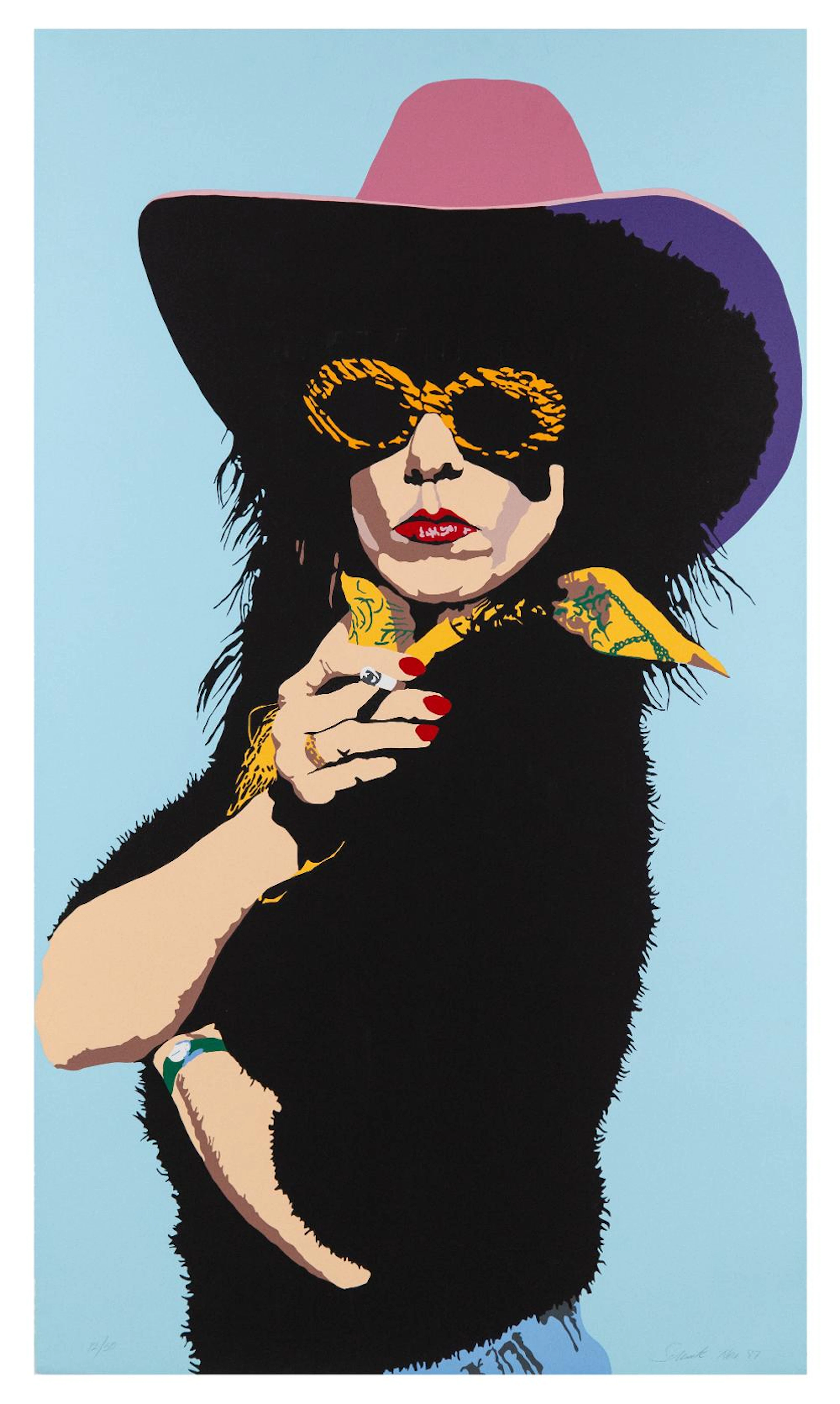 BILL SCHENCK "ANYTHING CAN HAPPEN IN THE AFTERNOON" SERIGRAPH