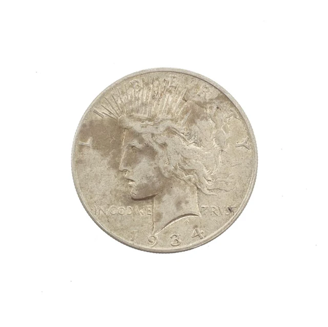KEY DATE! 1934-S SILVER PEACE DOLLAR