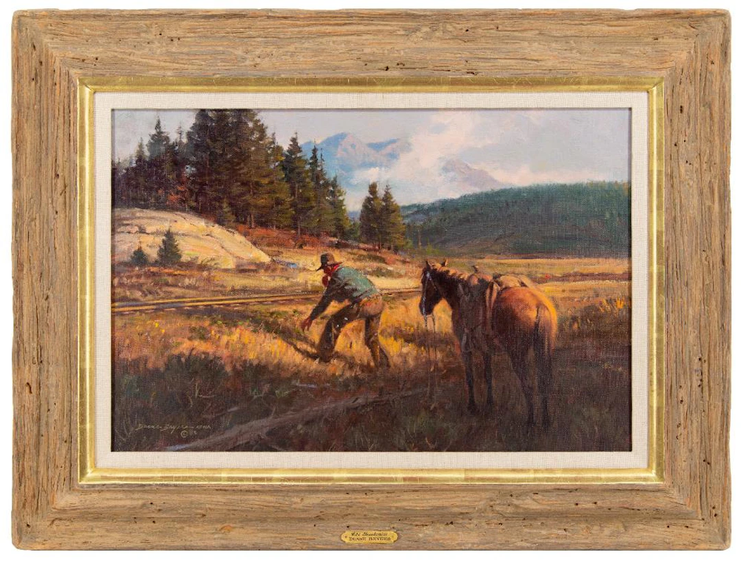 DUANE BRYERS "WILD STRAWBERRIES" OIL ON CANVAS