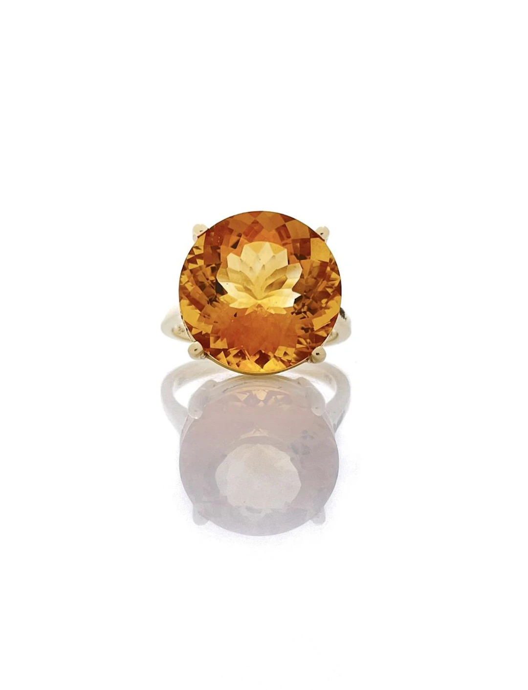 EFFY BH 14K YELLOW GOLD 11.05CT CITRINE RING